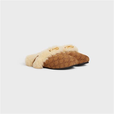 celine fur slipper|Celine shoes official website.